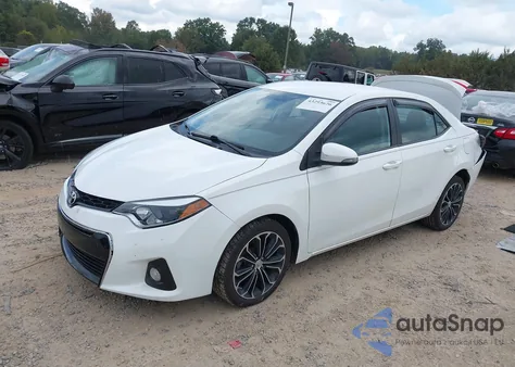 2014 Toyota Corolla S Plus из США, поврежденный, VIN 2T1BURHE8EC207282
